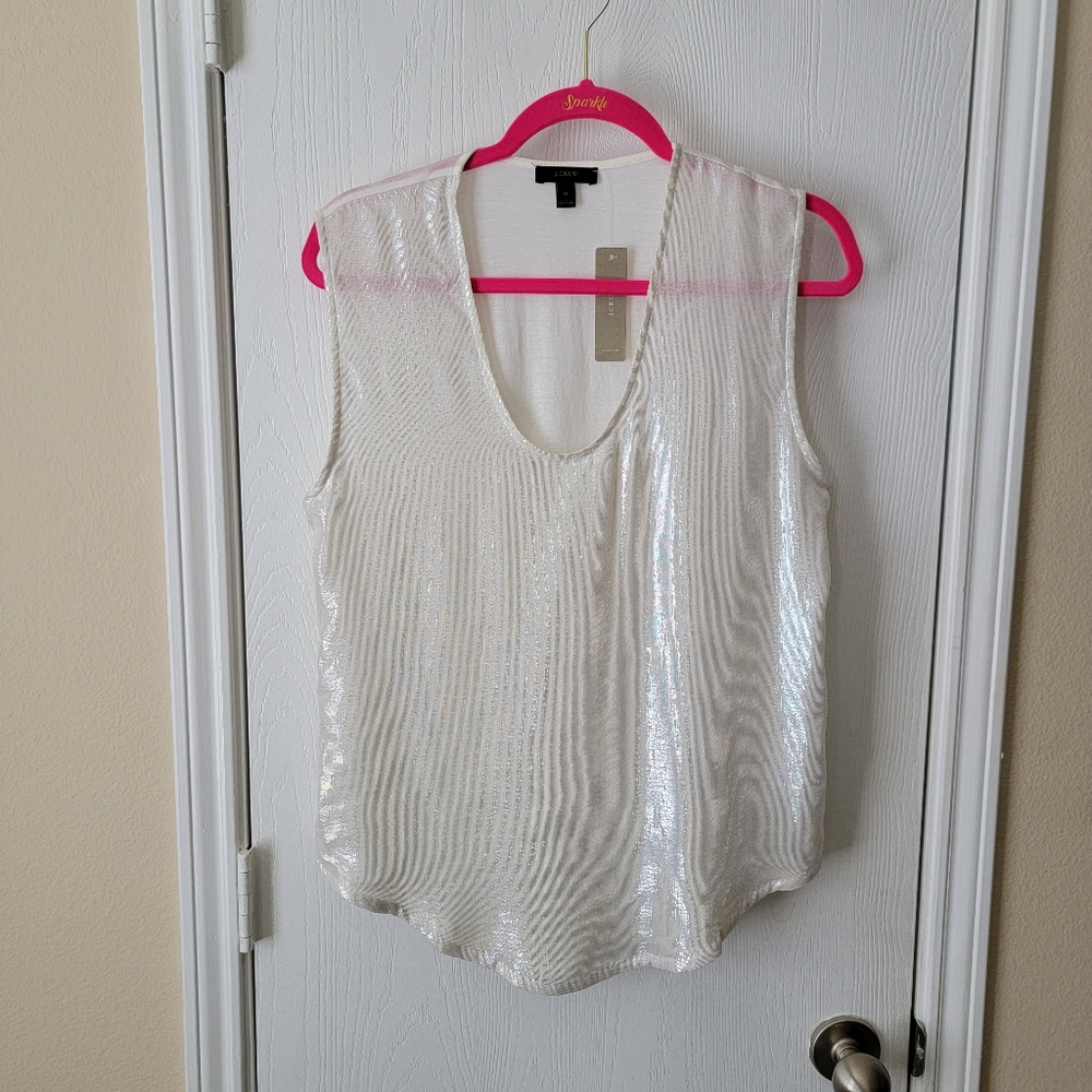 J. Crew Silk Blend Tank Top